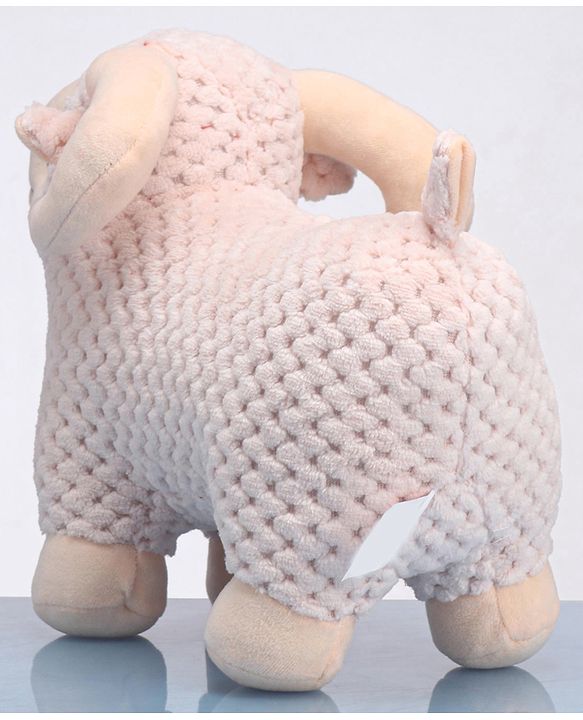 Babyhug Soft Sheep Toy | 30cm Adorable Plush Teddy with Super-Soft Fur | Perfect Stuffed Animal for Babies & Kids | Ideal Birthday Gift to Comfort | Birthday Gift For Kids | BIS Certified