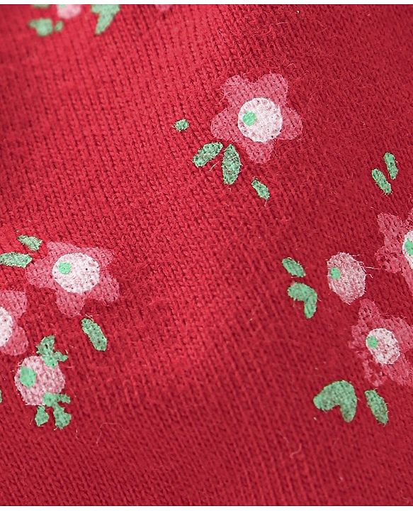 Babyhug Cotton Panties Floral and Polka Dots Print  Pack of 3 - Multicolour