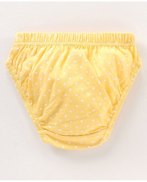 Babyhug 100% Cotton Antibacterial Panties Printed Briefs Pack of 5 - Multicolor