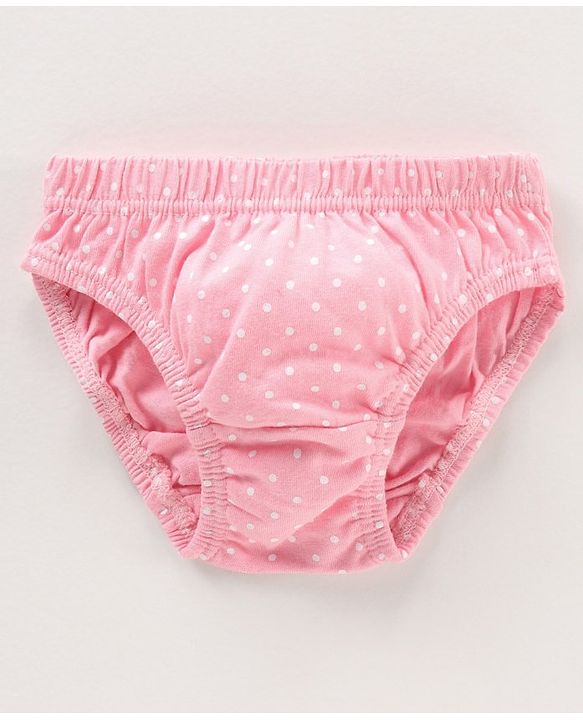 Babyhug 100% Cotton Antibacterial Panties Printed Briefs Pack of 5 - Multicolor