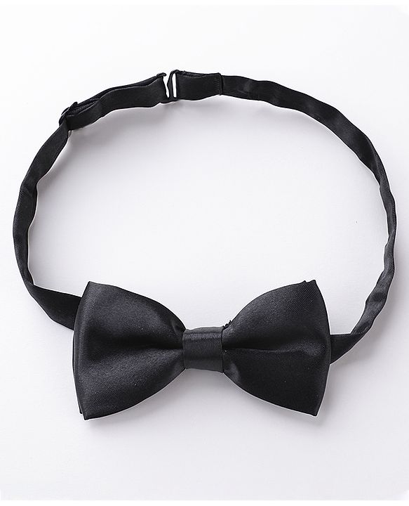 Babyhug Bow and Suspender Set Rainbow Stripes - Black