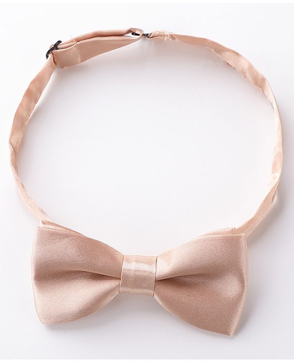Babyhug Bow and Suspender Set Rainbow Stripes - Beige