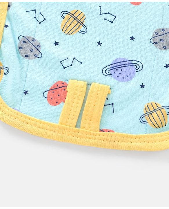 Babyhug Interlock Dyed Printed Cloth Nappies Extra Small Set of 5 - Multicolour