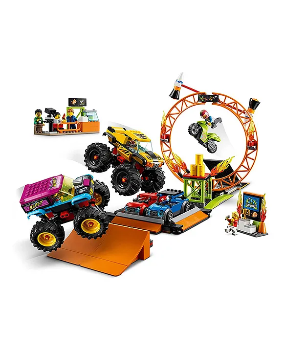 LEGO City Stunt Show Arena Building Kit 668 Pieces60295 Online