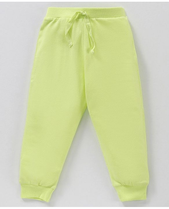 Babyhug Cotton Knit Full Length Solid &   Camouflage Printed Lounge Pants Pack Of 3 - Multicolour