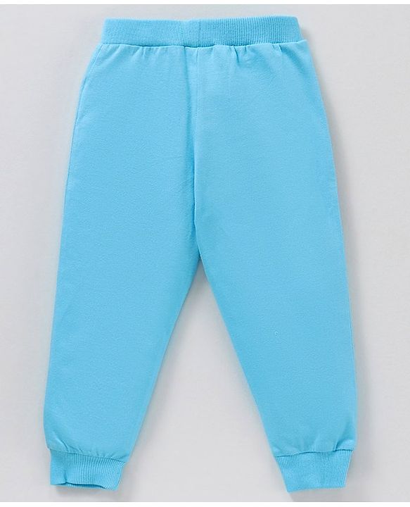 Babyhug Cotton Knit Full Length Solid &   Camouflage Printed Lounge Pants Pack Of 3 - Multicolour