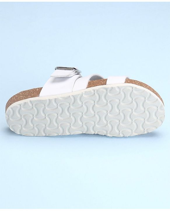 Pine Kids Slip On Sandals with Cork Footbed - Navy