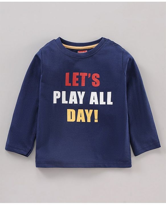 Babyhug Cotton Full Sleeves T-Shirt Stripes Print Pack of 3 - Multicolour