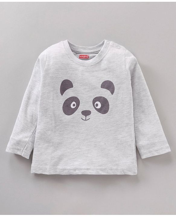 Babyhug Cotton Knit Full Sleeves Animal Printed T Shirts Pack Of 5 - Multicolour