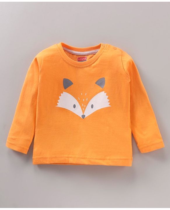 Babyhug Cotton Knit Full Sleeves Animal Printed T Shirts Pack Of 5 - Multicolour