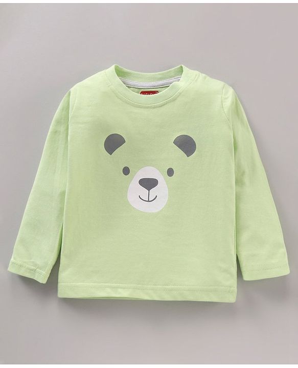 Babyhug Cotton Knit Full Sleeves Animal Printed T Shirts Pack Of 5 - Multicolour