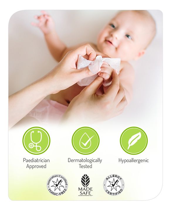 Babyhug Naturals Vitamin Wet Wipes - 72 Pieces
