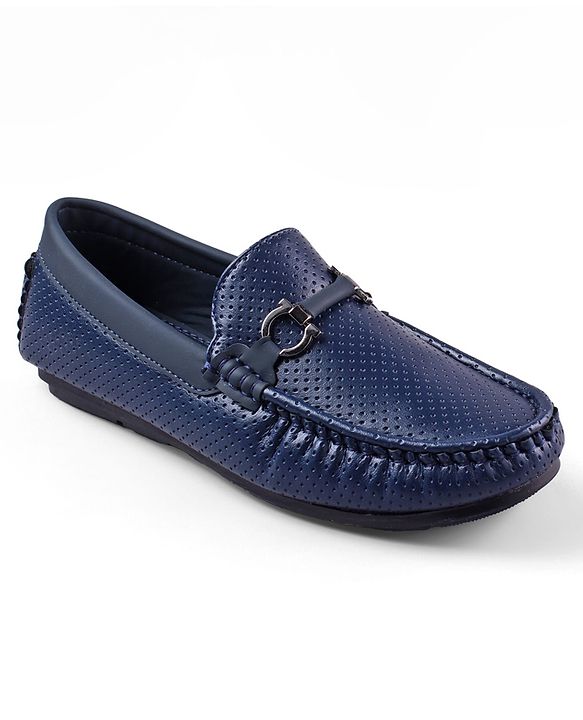 Pine Kids Slip On Party Wear Loafers - Blue