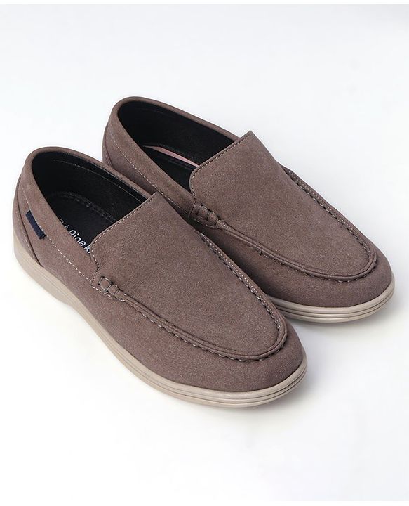 Pine Kids Slip On Loafers - Grey
