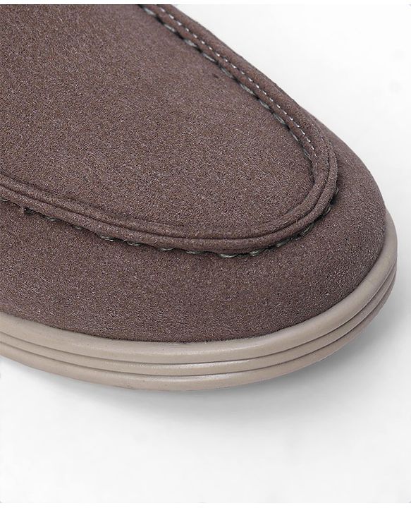 Pine Kids Slip On Loafers - Grey