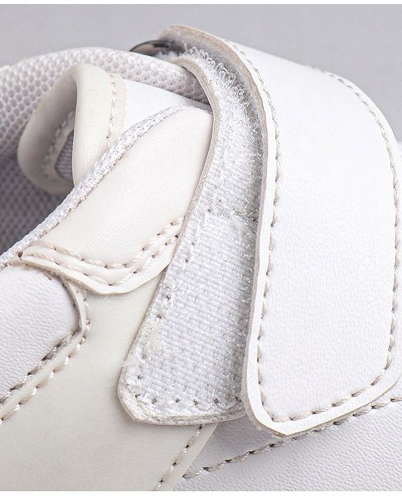 Pine Kids Velcro Closure Casual Shoes - White