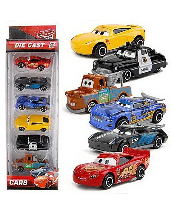 AKN Toys Free Wheel Diecast Metal Toy Car Pack Of 6 Multicolor for 3 8 Years Online India Buy at FirstCry 11888719
