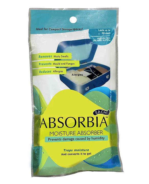 Absorbia Moisture Absorber| Absorbia Sachet(100g X 3 Sachet) - Family