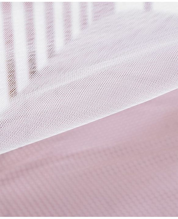Babyhug Multipurpose Breathable Mosquito Net - White (Cot Not Included) | Suitable for Cot Measuring 120 x 60 cm