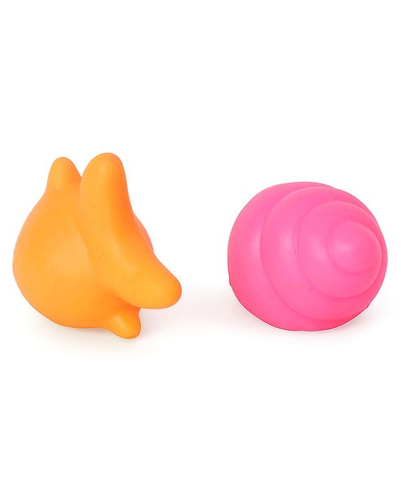 Babyhug Bath Squeeze Toys Ocean Animals Pack of 6 - Multicolour