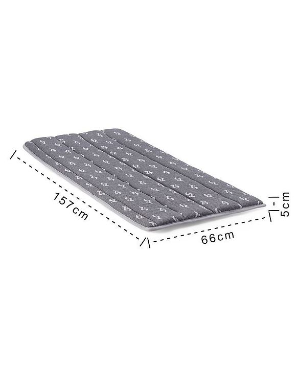 Pine Kids Rolling Mattress with Waterproof Cover - Grey