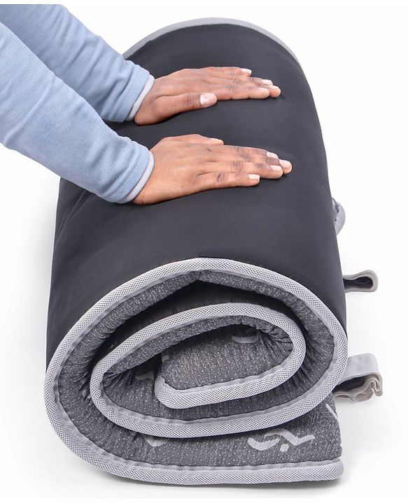 Pine Kids Rolling Mattress with Waterproof Cover - Grey