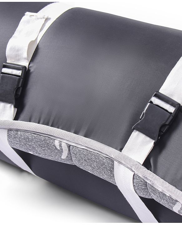 Pine Kids Rolling Mattress with Waterproof Cover - Grey