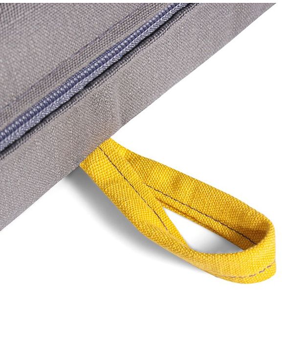 Pine Kids Classic Four Fold Sofa Cum Mattress - Grey