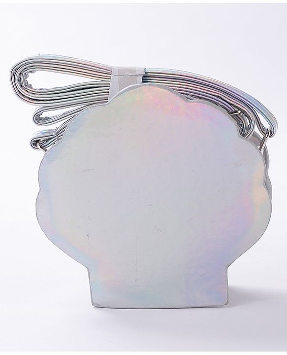 Babyhug Glitter Sling Bag  - Silver