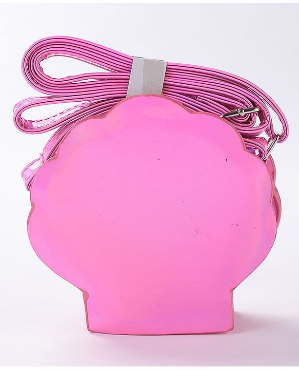 Babyhug Glitter Sling Bag  - Silver