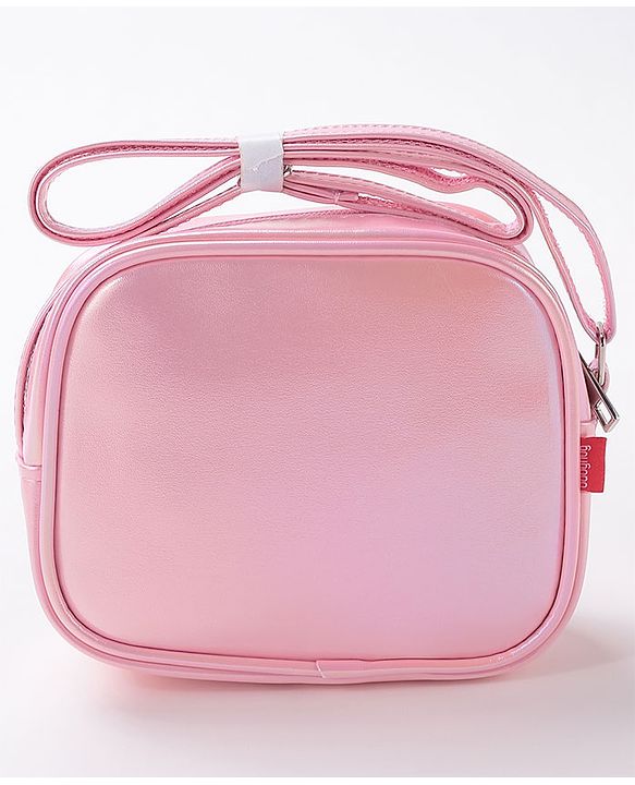 Babyhug Free Size Sling Bag With Unicorn Patch- Pink