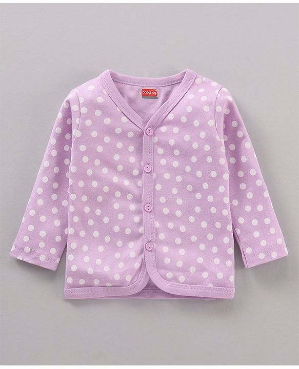Babyhug 100% Cotton Vests Polka Dot Pack of 3 - Multicolour