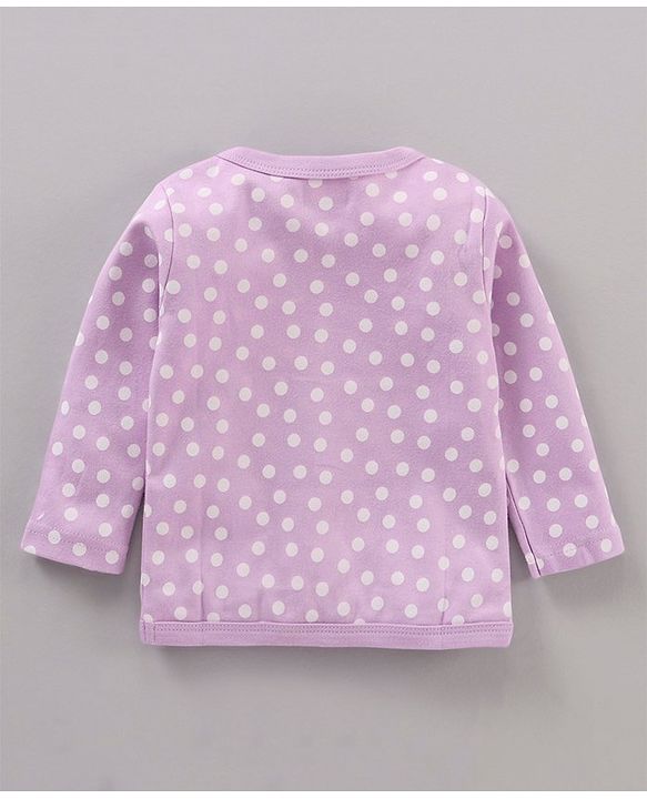 Babyhug 100% Cotton Vests Polka Dot Pack of 3 - Multicolour