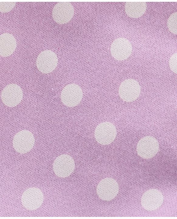 Babyhug 100% Cotton Vests Polka Dot Pack of 3 - Multicolour