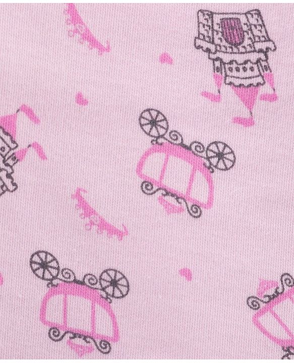 Babyhug 100% Cotton Vests Polka Dot Pack of 3 - Multicolour