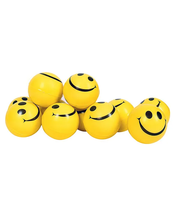 Yellow And Black Smiley Ball at Rs 12/piece in Meerut