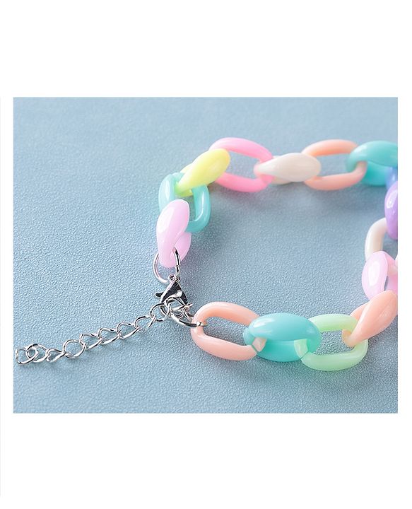 Babyhug Free Size Bracelets Cloud & Rainbow Design Pack of 2- Multicolor