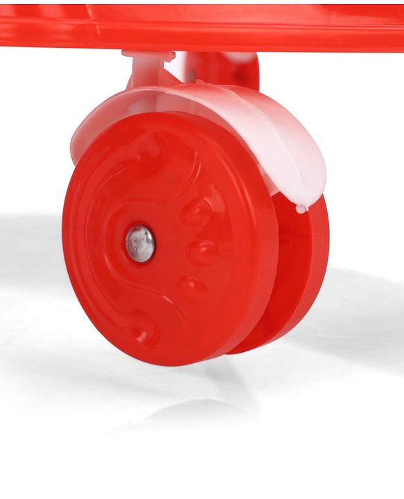 Babyhug Walker Bear Face - Red (Seat Print & Color May Vary)