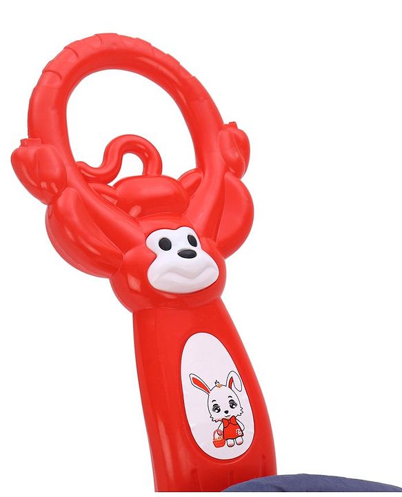 Babyhug Walker Bear Face - Red (Seat Print & Color May Vary)