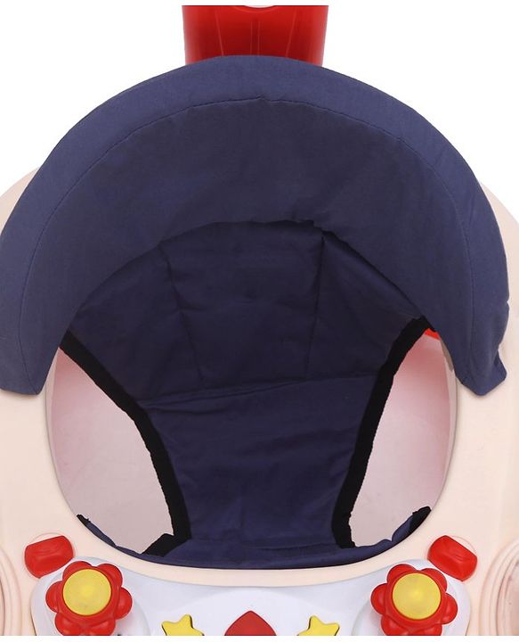 Babyhug Walker Bear Face - Red (Seat Print & Color May Vary)