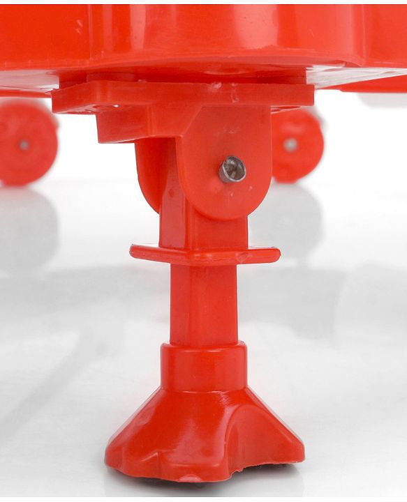 Babyhug Rabit Walker cum Rocker With Parental Push Handle - Red (Seat Print & Color May Vary)