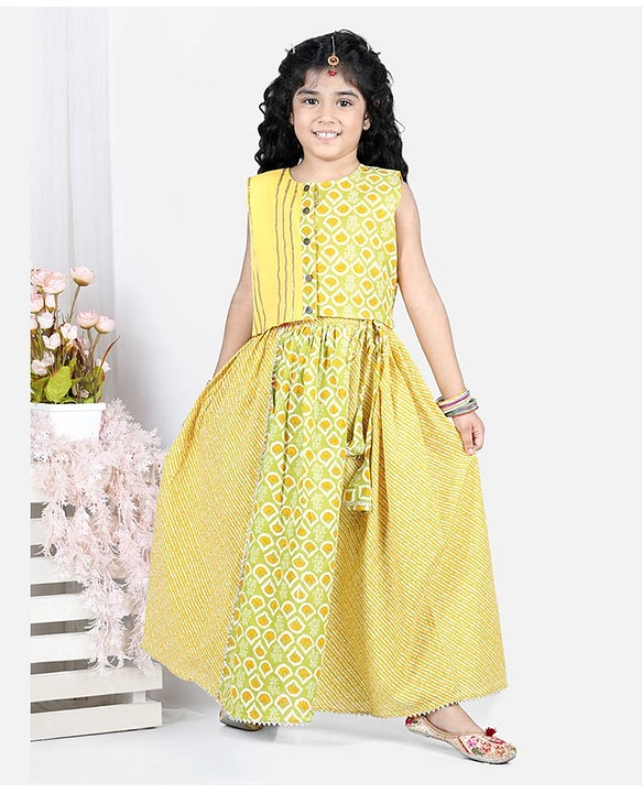 Buy jaipuri lehenga choli for kids in India @ Limeroad