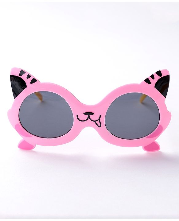 Babyhug Cat Shaped Sunglasses - Pink