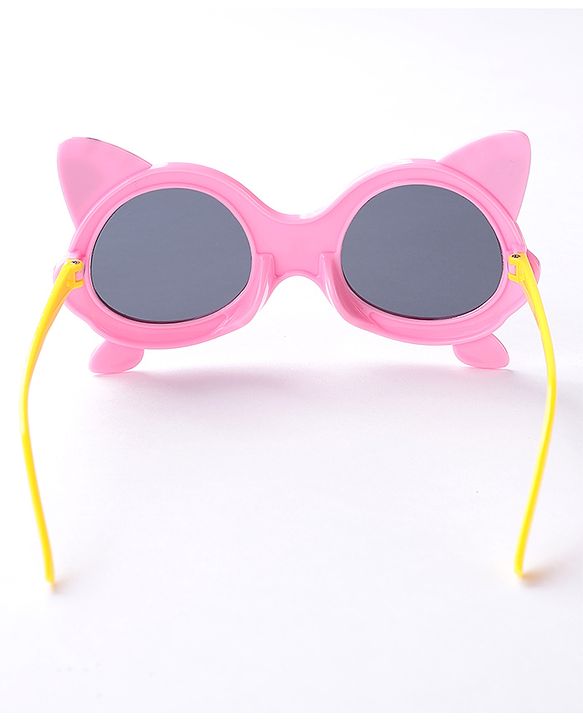 Babyhug Cat Shaped Sunglasses - Pink