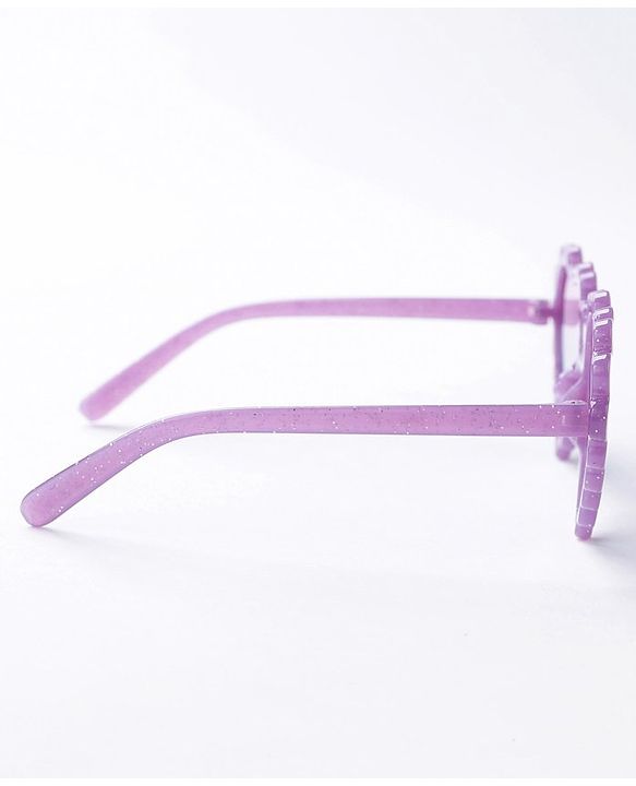 Babyhug Heart Shaped Sunglasses - Purple