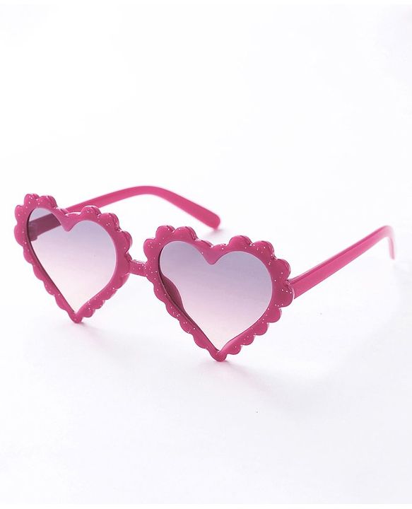 Babyhug Heart Shaped Sunglasses - Red
