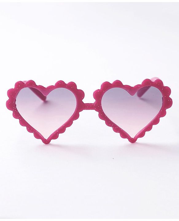 Babyhug Heart Shaped Sunglasses - Red
