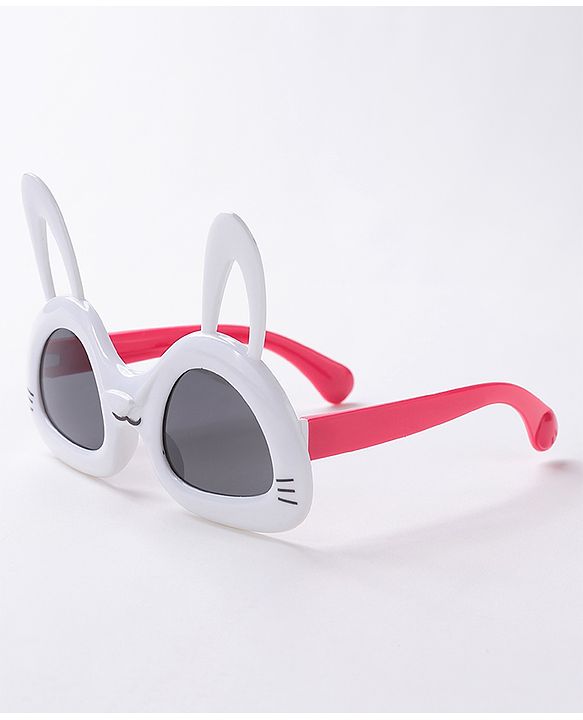 Babyhug Cat Shaped Sunglasses - White