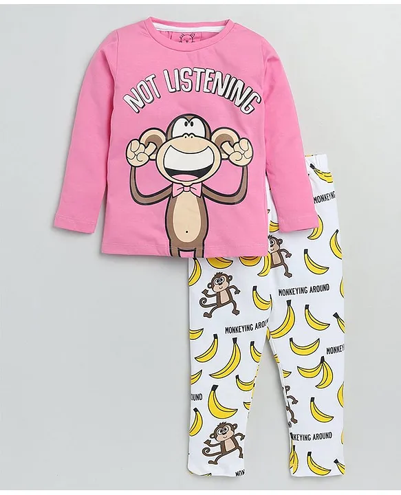 Monkey pjs for online toddlers