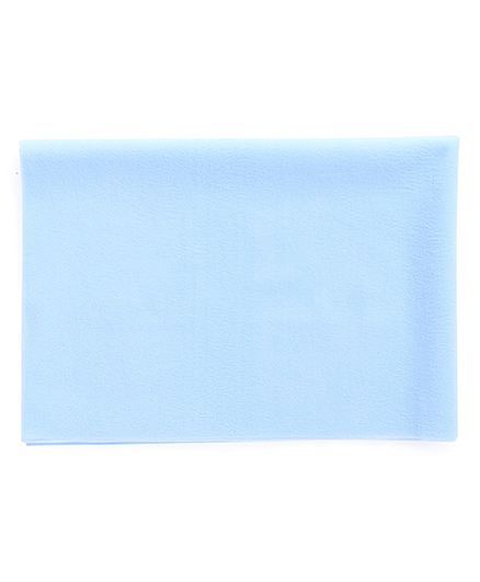 Babyhug Smart Dry Bed Protector Sheet Small - Sky Blue